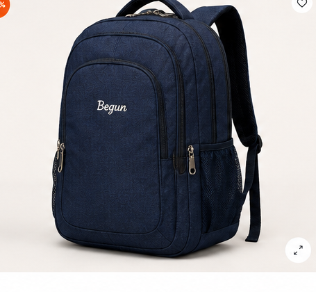 BEGUN ONLINE Premium Bags, 5 Zips, 2 Bottle and 1 Laptop Packet (Pre booking)